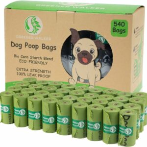 Greener Walker Poo Bagsa for Dog Waste 540 Count