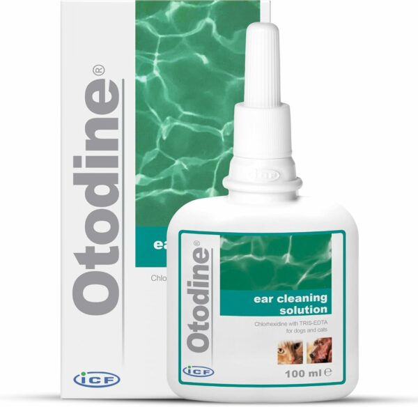 ICF Otodine | Cat & Dog Ear Cleaner Solution 100ml