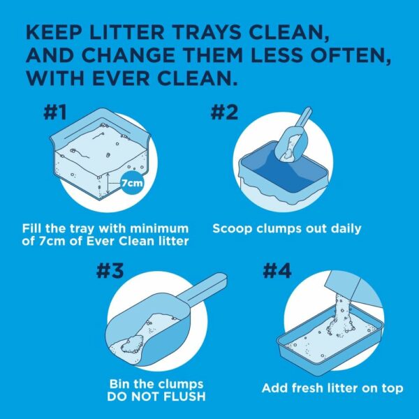 Ever Clean Clumping Cat Litter, Multiple Cat, Clumping Strength, 10L - Image 5