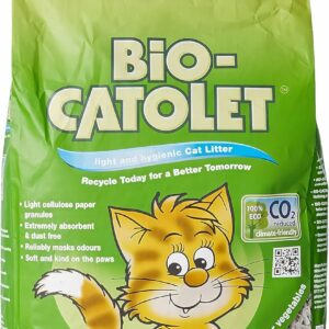 Bio-Catolet Light & Hygienic Recycled Paper Granules Cat Litter 12 Litre