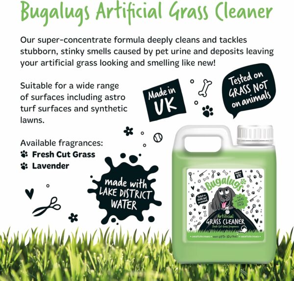 BUGALUGS Artificial Grass Cleaner 1L Super Concentrate - Image 4