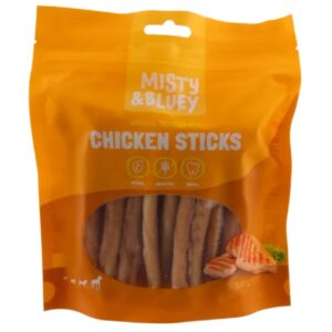 Misty Bluey Dog Treats - Chicken Sticks, 300g