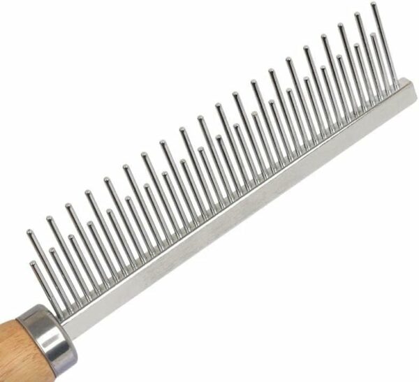 TopMed ETS Set of 3 Stainless Steel Pet Hair Comb - Image 2