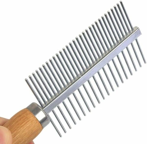 TopMed ETS Set of 3 Stainless Steel Pet Hair Comb - Image 3